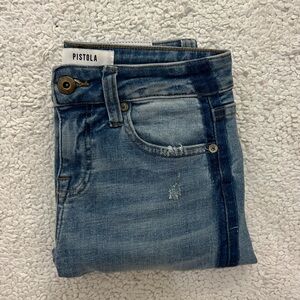 Pistola Stripe Denim Jeans